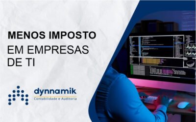 Menos imposto em empresas de TI