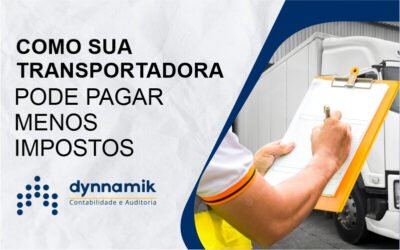 Como sua transportadora pode pagar menos impostos